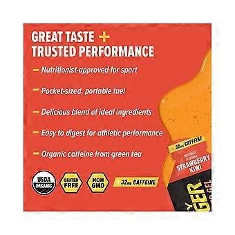 Honey Stinger Strawberry Kiwi Caffeinated Energy Gel, 1.1 Oz (Pack of 1)