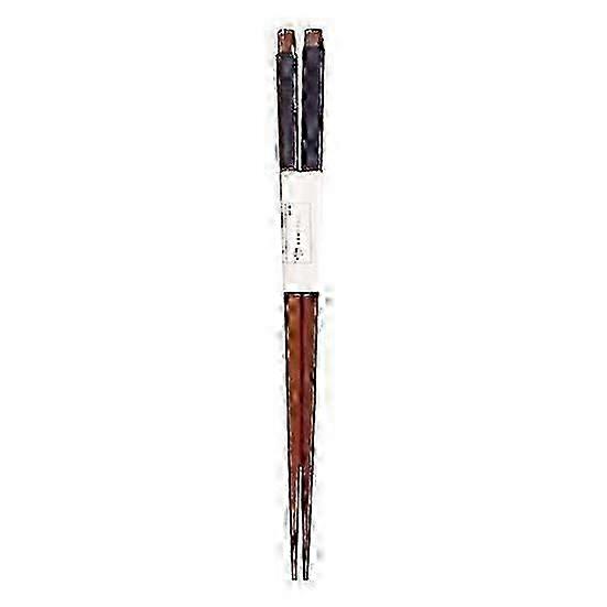 1 Pair Natural Solid Wood Handmade String Wrapped Handle Chopsticks Tableware