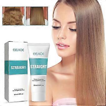 Protein Hair Straightening Cream Hair Straightening Cream for Curly Hair Protein Correcting Hair Straightening Cream