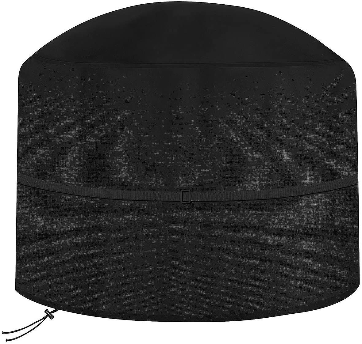 Large Fire Pit Cover, Waterproof, Windproof, Anti-uv, Heavy Duty Rip Proof 600d
