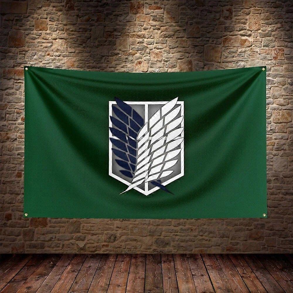 Attack on Titans Survey Corps Flag BANNER ED-0247