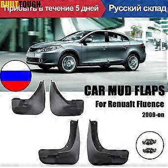 Spatlappen voor Renault Fluence Samsung SM3 2009-heden Spatlappen Spatlappen Spatborden Spatlap Voor Achter Spatbordbeschermer