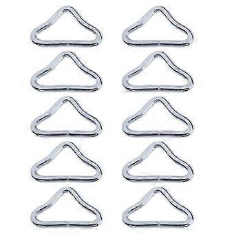 10pcs/pack Trampoline Mat Triangle Rings Buckle Universal Fit Ring V-rings