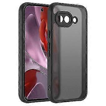 Compatibel Voor Google Pixel 9a Case Skin Touch Matte PC + TPU Schokbestendige Telefoon Achterkant