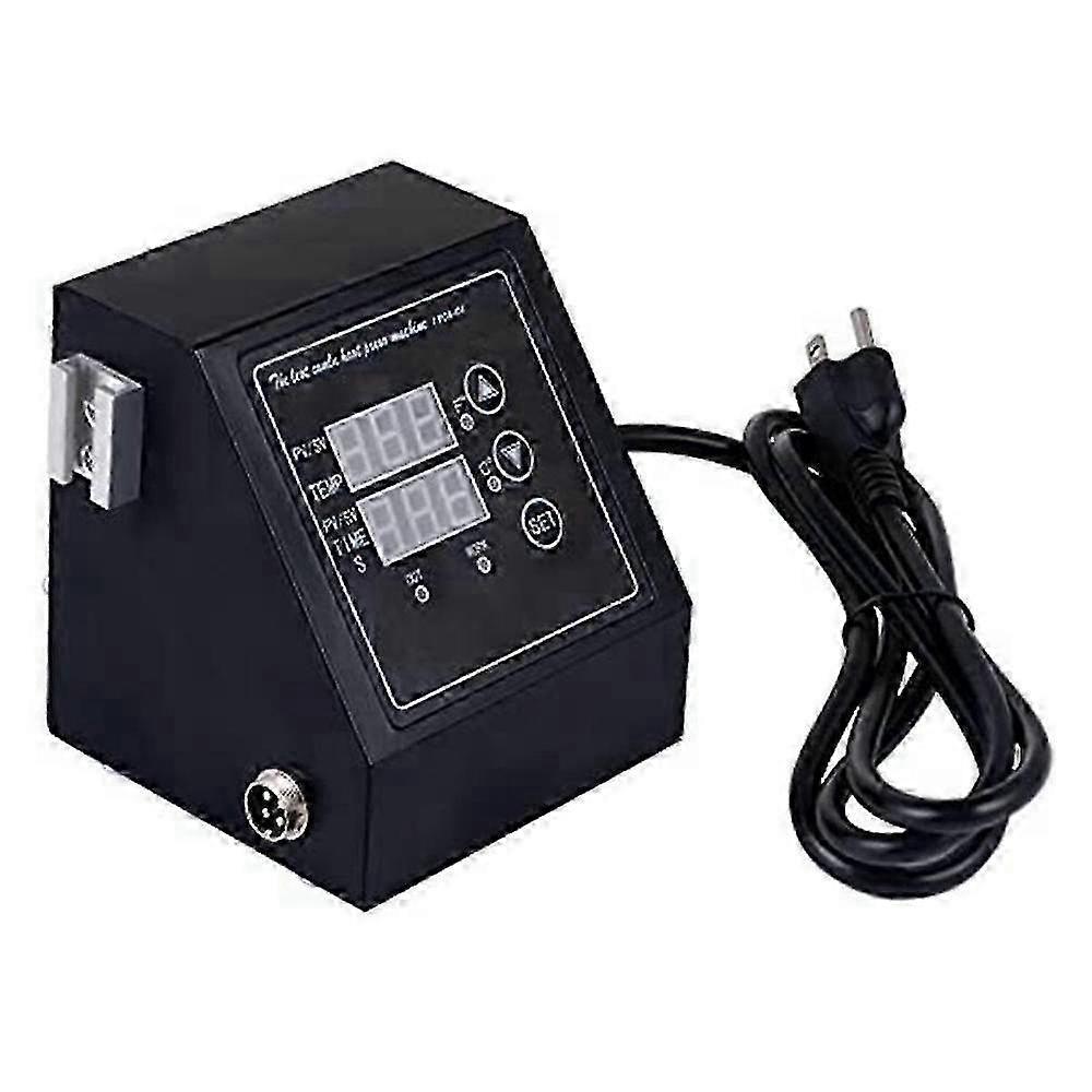 1400W Temp Timer Control Panel Black