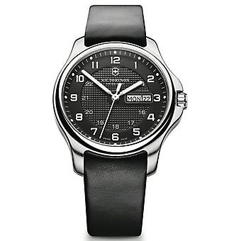 Victorinox officer&s Quartz Analog Man Watch with Cowhide Bracelet V241549.1