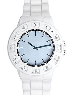 Burg l.a. Quartz Analog Unisex Watch with Rubber Bracelet 1011
