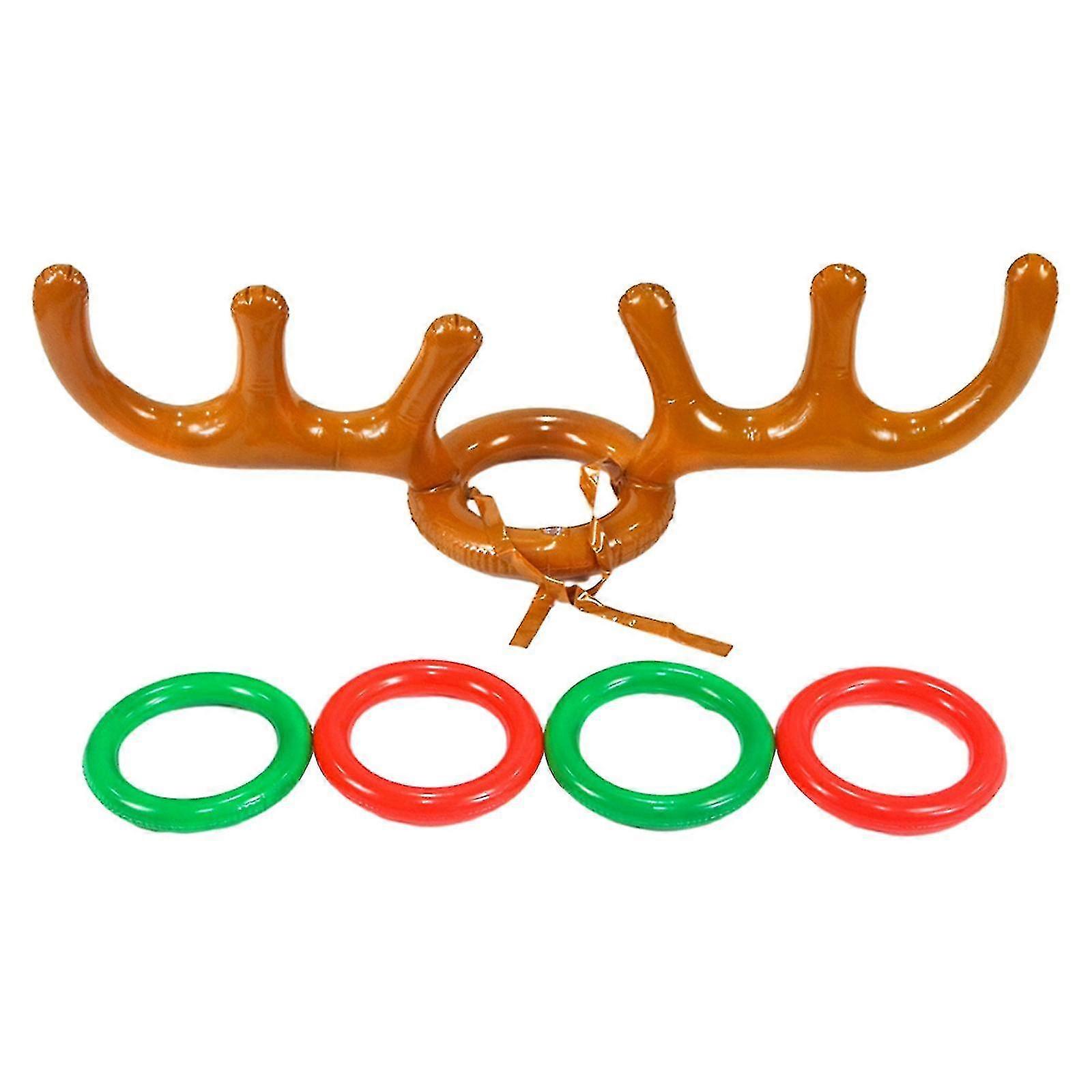 Durable Inflatable Ring Toss Set