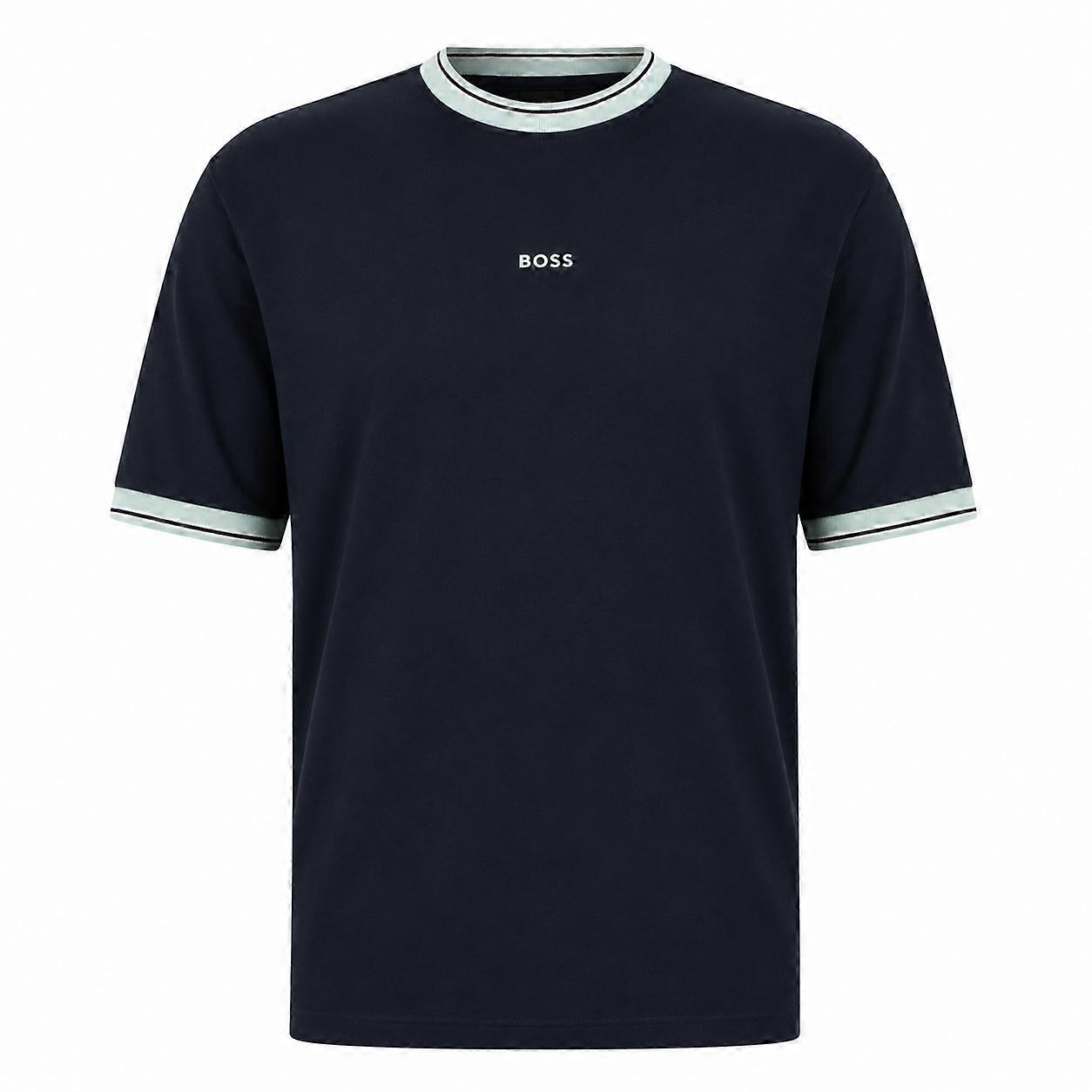 BOSS Te Blocks Tipped TShirt  
