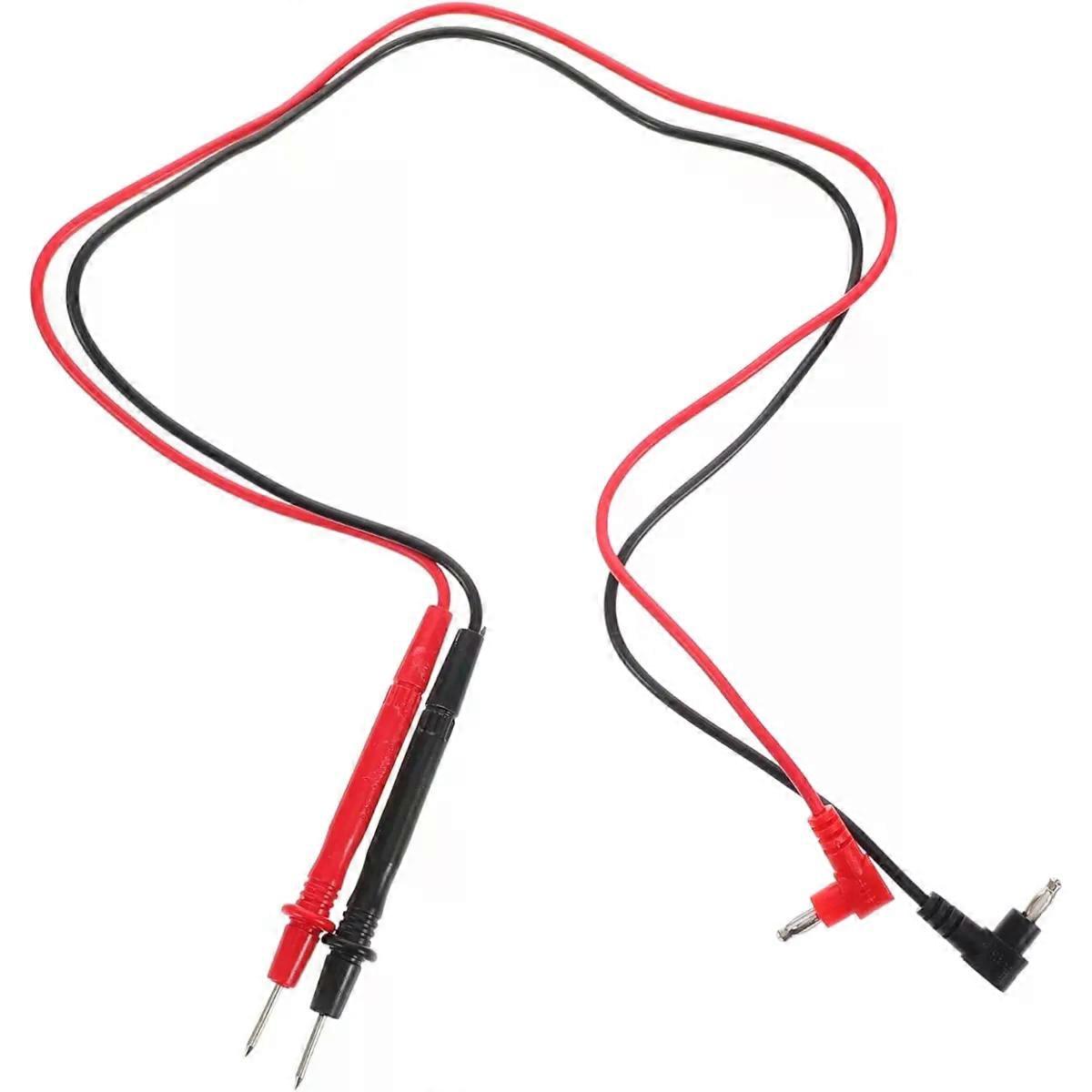 2pcs Multimeter Test Probes with Needle Tips for Automotive Testing