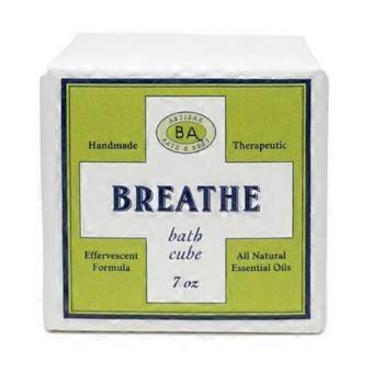 Baudelaire Breathe Bath Effervescent Cube, 7 Oz