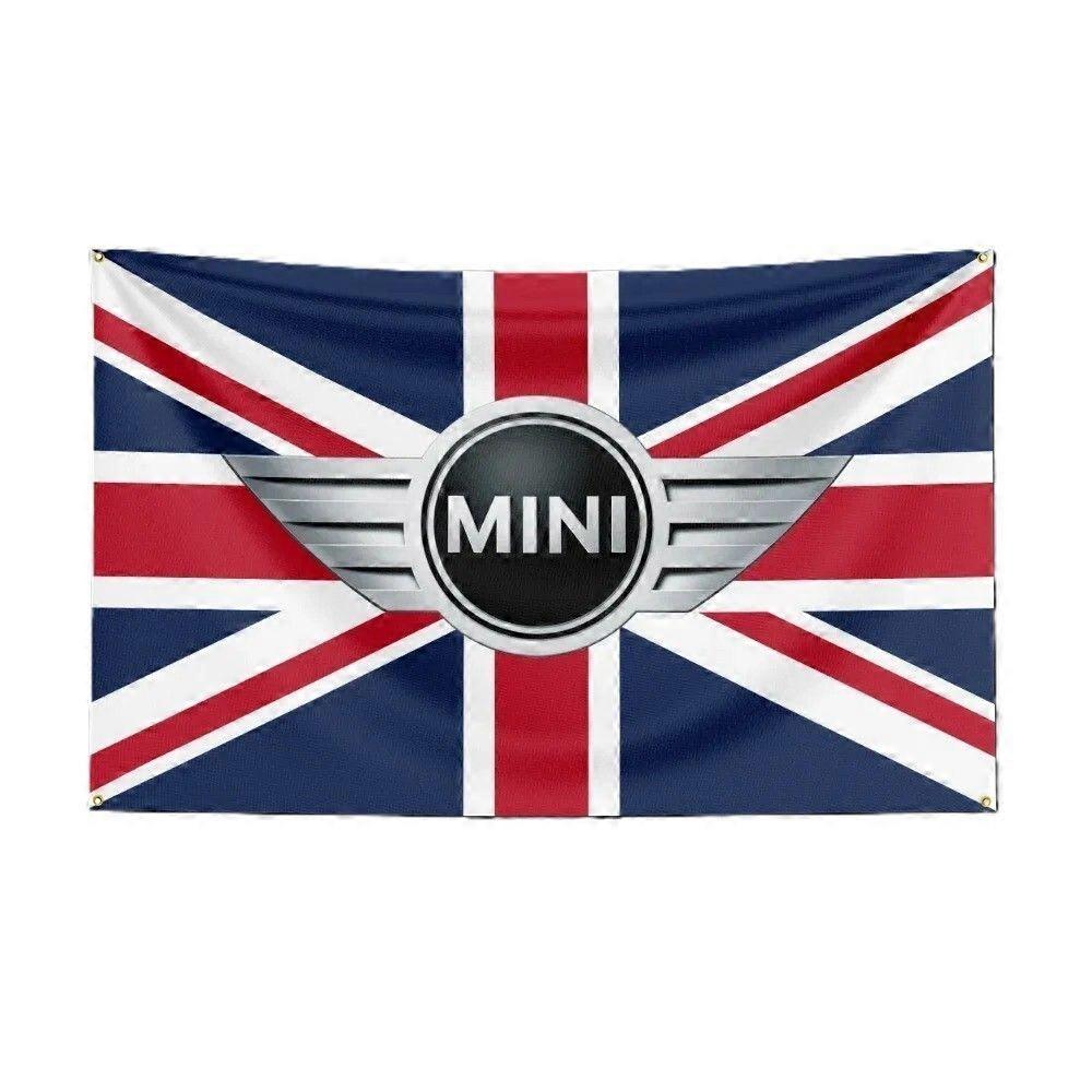 Mini Cooper Car Logo Flag Banner VQ0346