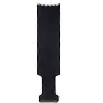 Professional Hair Dyeing Board with Comb, Ergonomic Salon Paddle for Balayage, Black (L)