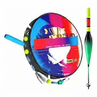 Automatic Bobber Fishing Line Set Pre-Assembled Fishing Line With Bobber Wear-Resistant Sturdy Fishing Line Set_new