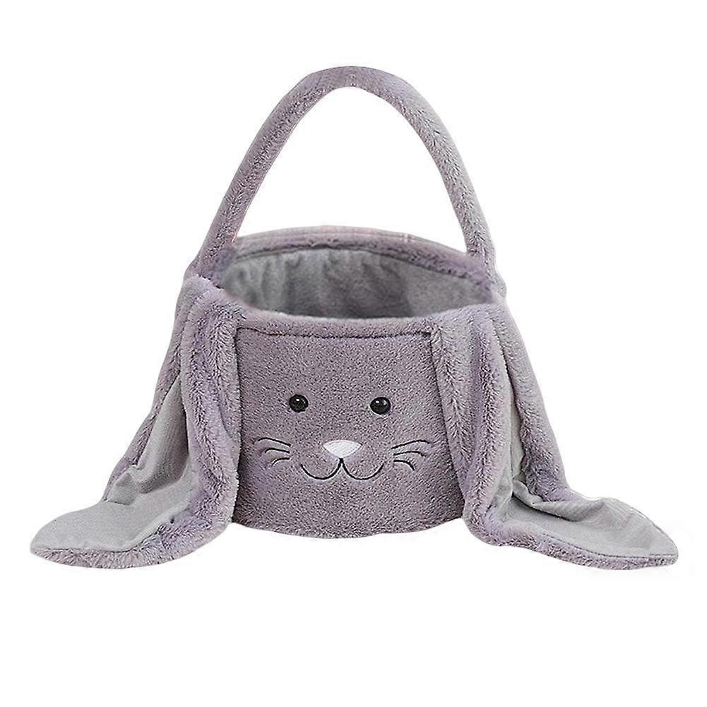 Floppy-Ear Plush Bunny Tote