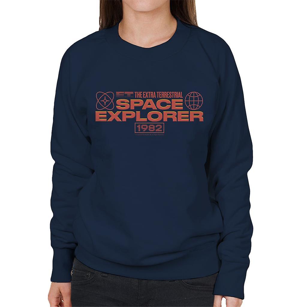 E.T. The Extra Terrestrial Space Explorer Women's Sweatshirt