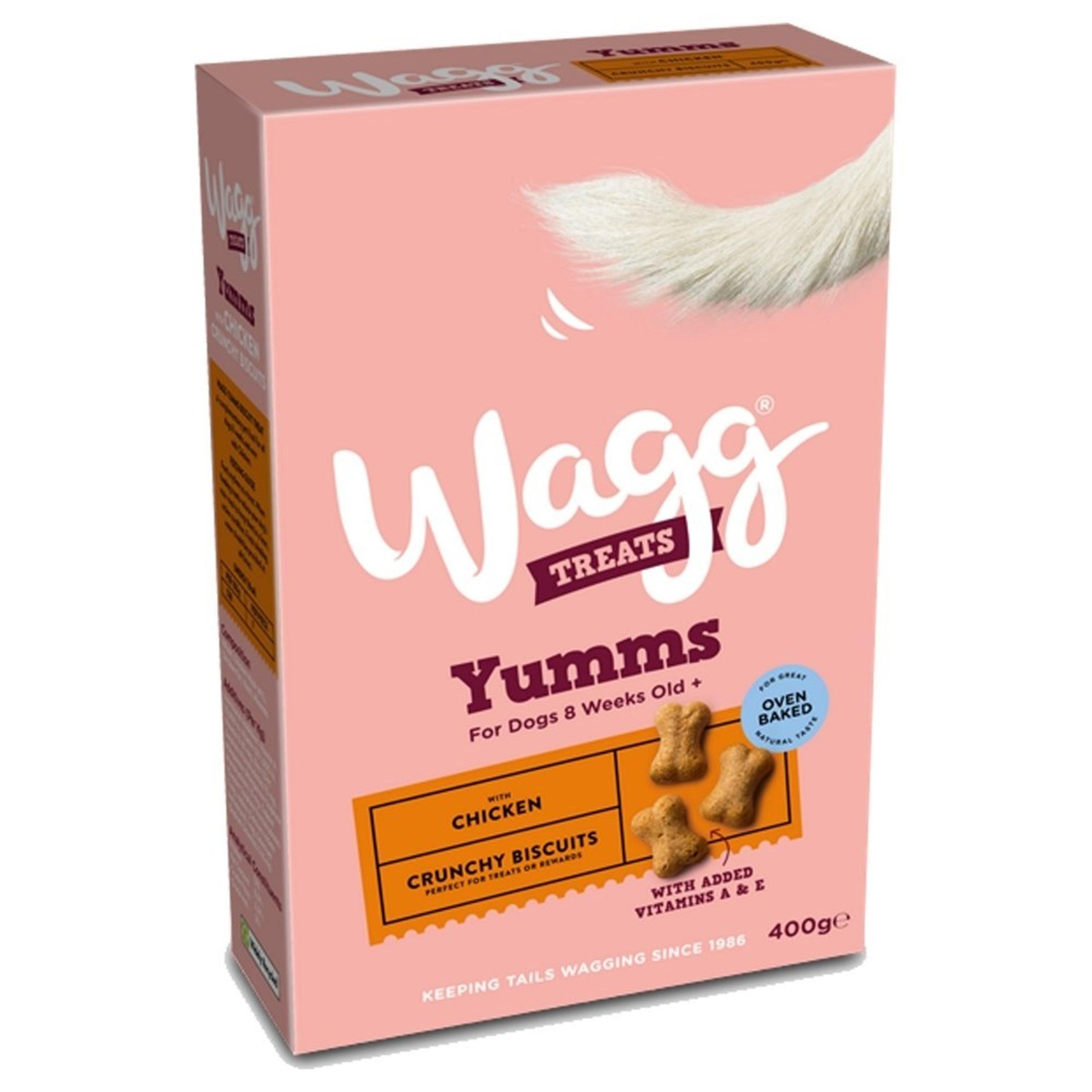 Wagg Yumms Biscuits Chicken 400g For Dogs