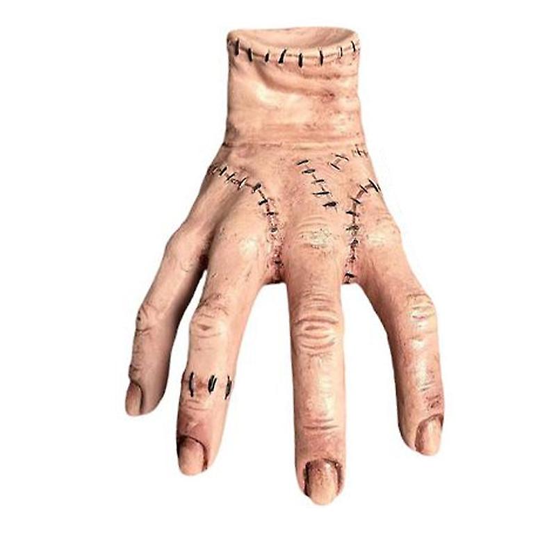 Onsdag sak hand från Addams familj prydnad latex figurin hem inredning hantverk