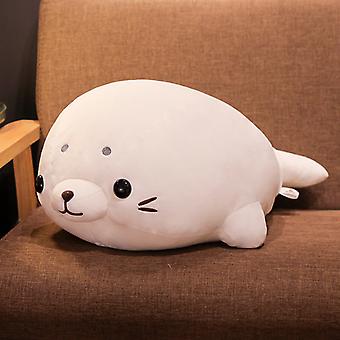 Ocean Series Aquarium Down Cotton Lying Seal Ball Plush Toy Doll Cross-border Plush Large Doll
