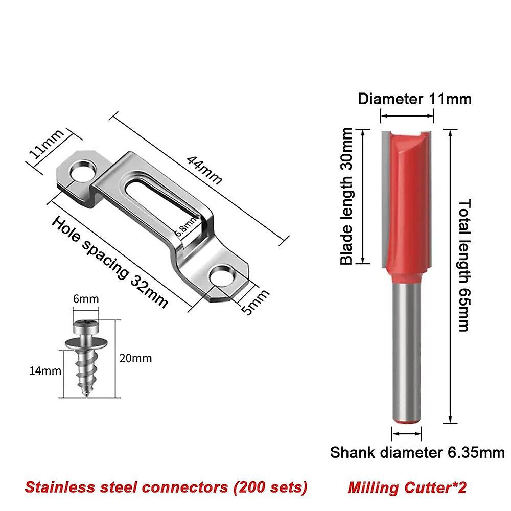 Mortising Jig And Loose Tenon Joinery System Woodworking Invisible Slotting Bracket Trimming Machine Hole Stand