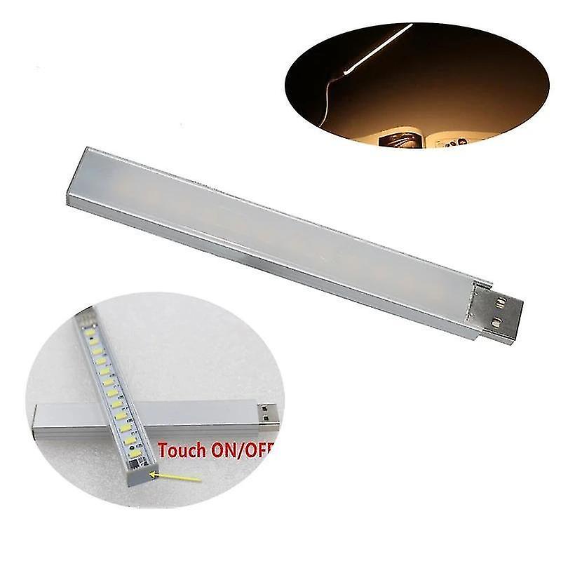 12Led Touch warm Mini Portable Led Light Desk Lamp