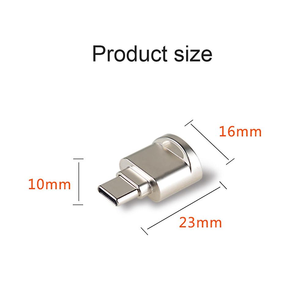 Cititoare de carduri de memorie 3 în 1 Adaptor Micro USB tip C Adaptor pentru carduri de memorie USB-C Multi-Card