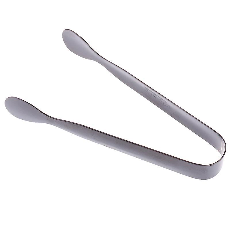 11cm Tong Stainless Steel Clip Bread Food Ice Clamp Ice Tongs Bar Kitchen Tool