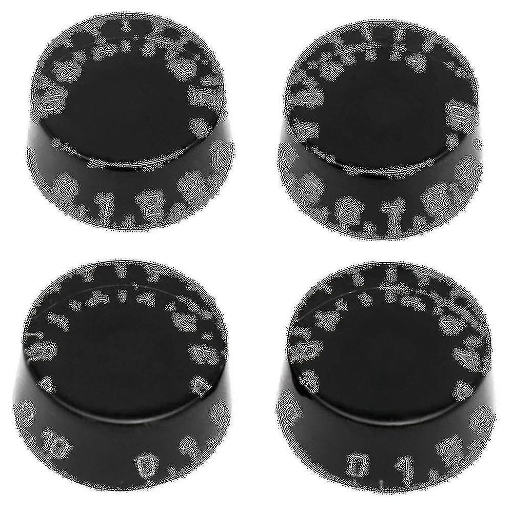 4pcs Electric Guitar Top Hat Knobs Speed Volume Tone Control Knobs Compatible For Lp Style Guitar
