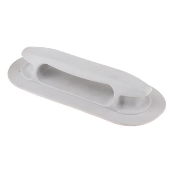 2xPVC Grab Handle for Inflatable Boat Rubber Dinghy Kayak Canoe Style 1 White