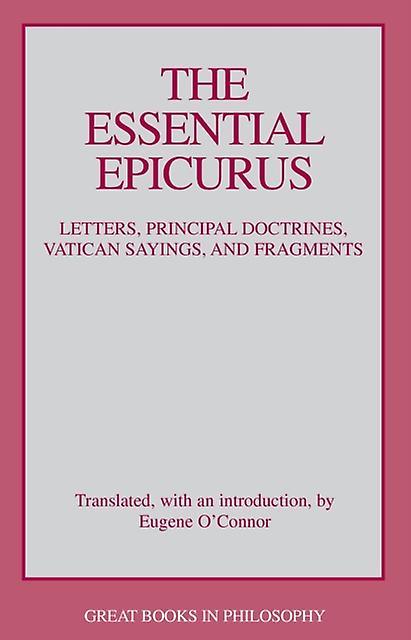 The Essential Epicurus by Epicurus Paperback Book