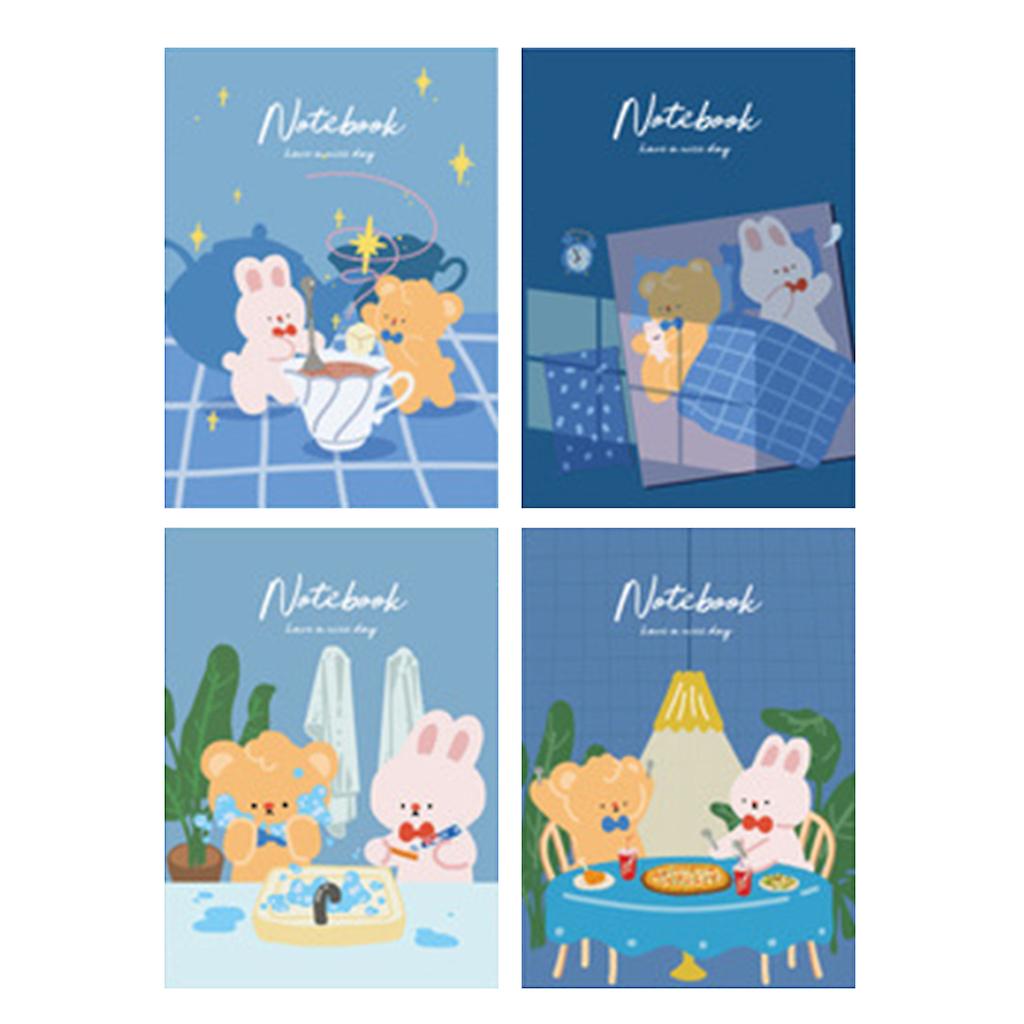 Colorful Notebook with lay flat sewn binding Durable Soft Cover Lined Journal