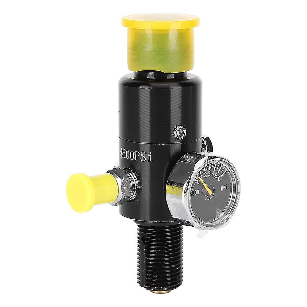 Paintball 5/8"18unf Thread Input 4500psi Output Pressure 2200psi Air Tank Regulator
