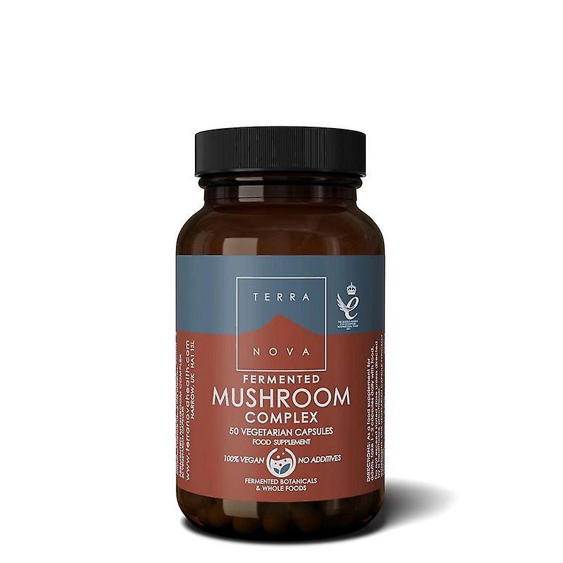 Terranova Fermented Mushroom Complex Capsules 50  (T4927)