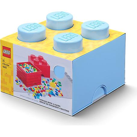 LEGO 5006169 4-Stud Storage Brick - Light Blue