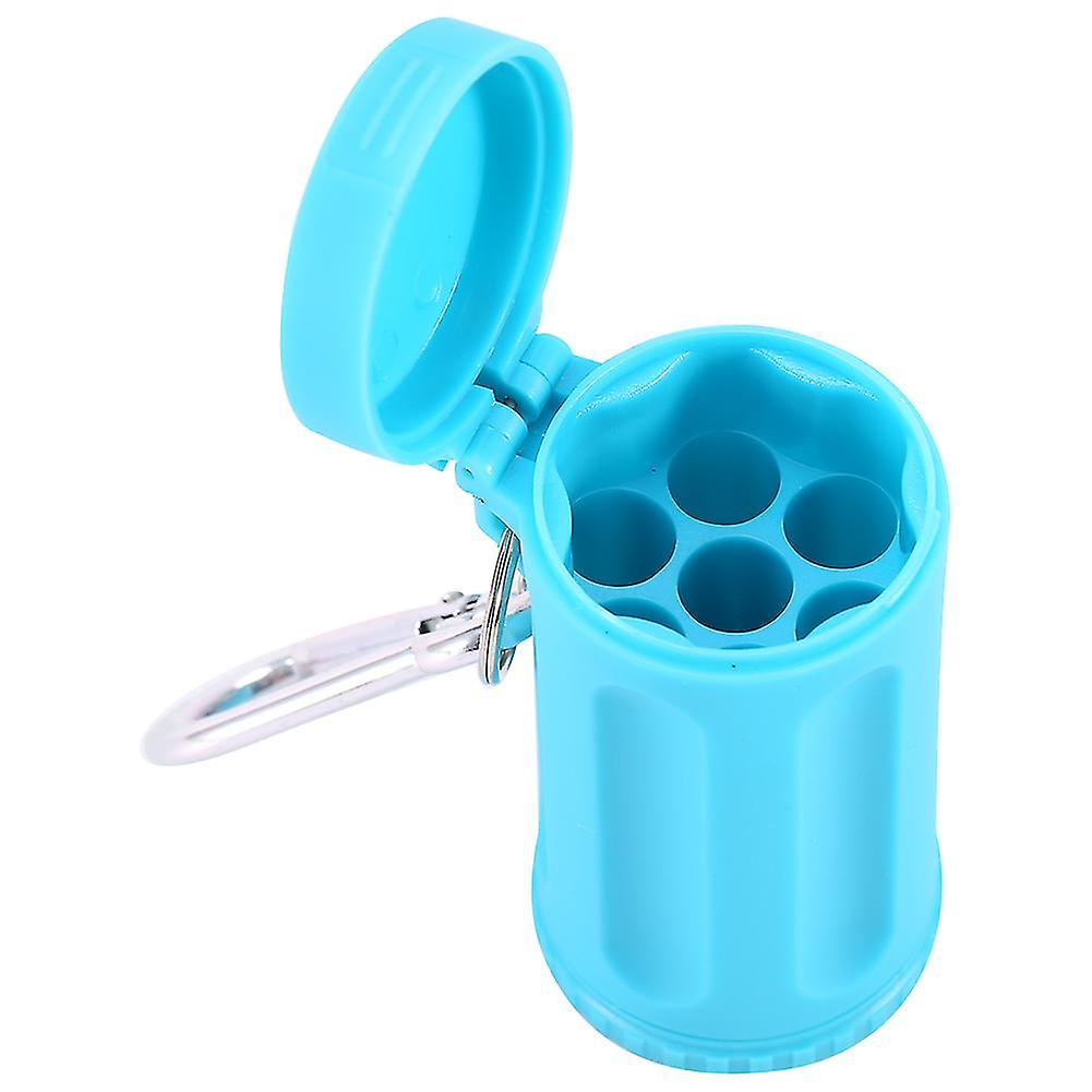 Portable Silicone Car Ashtray Cigarette Holder Smoking Accessories Blue