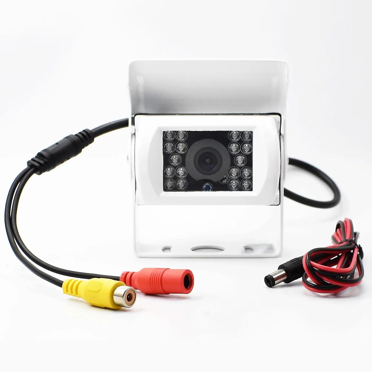 12-24v Bus Truck Vehicle Backup Camera Car Rearview Reverse Waterproof Night Vision 4pin/av Cab Cam For Trailer//van/pickups/rv