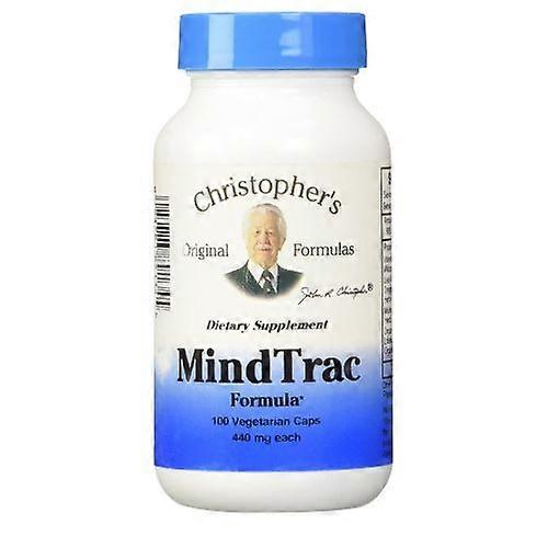 Dr. Christophers Formulas Mindtrac, 100 Vegicaps (Pack of 1)
