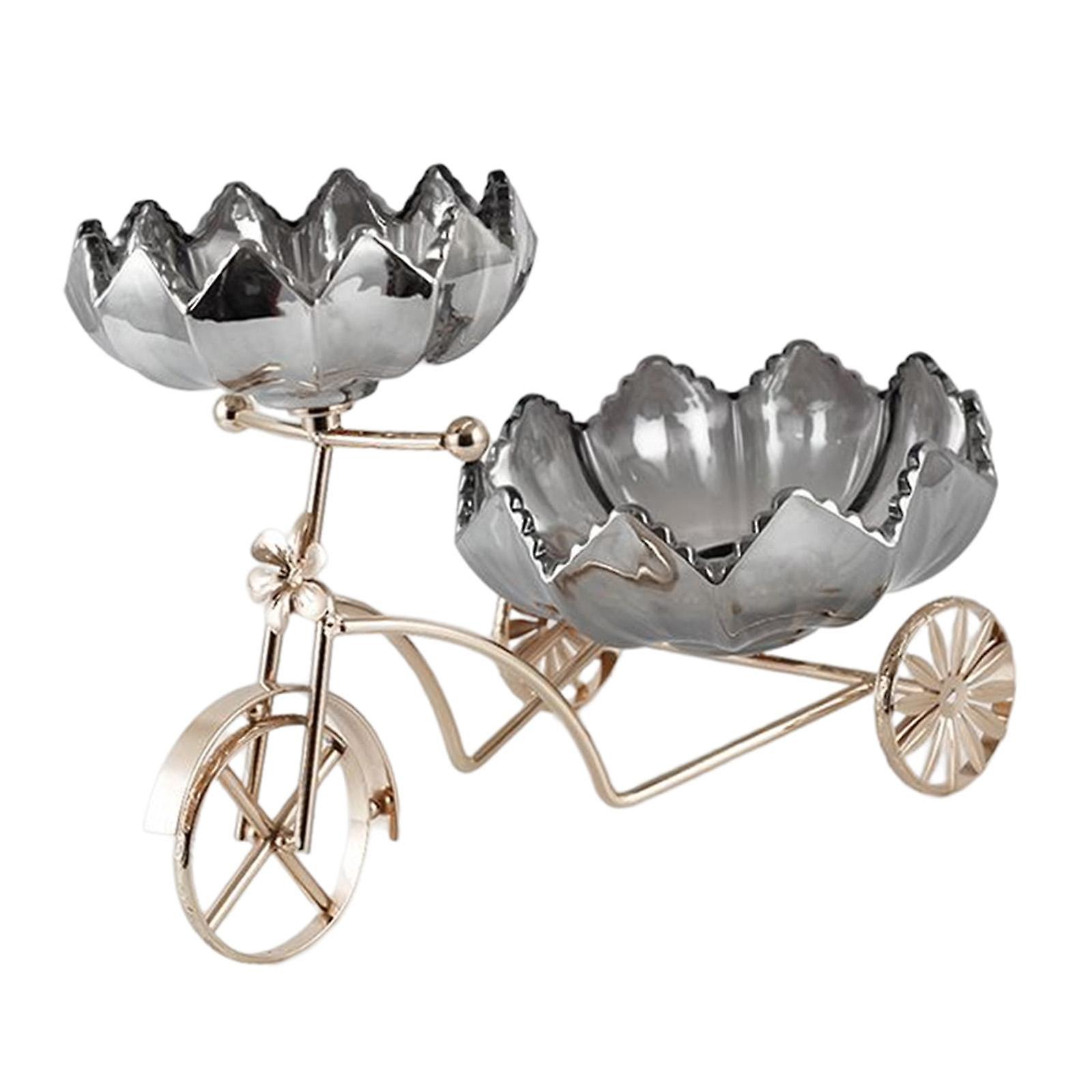 Frugtkurv Trehjulet Form Madstativ Stativ Til Konditorhjem Fødselsdagsfester A