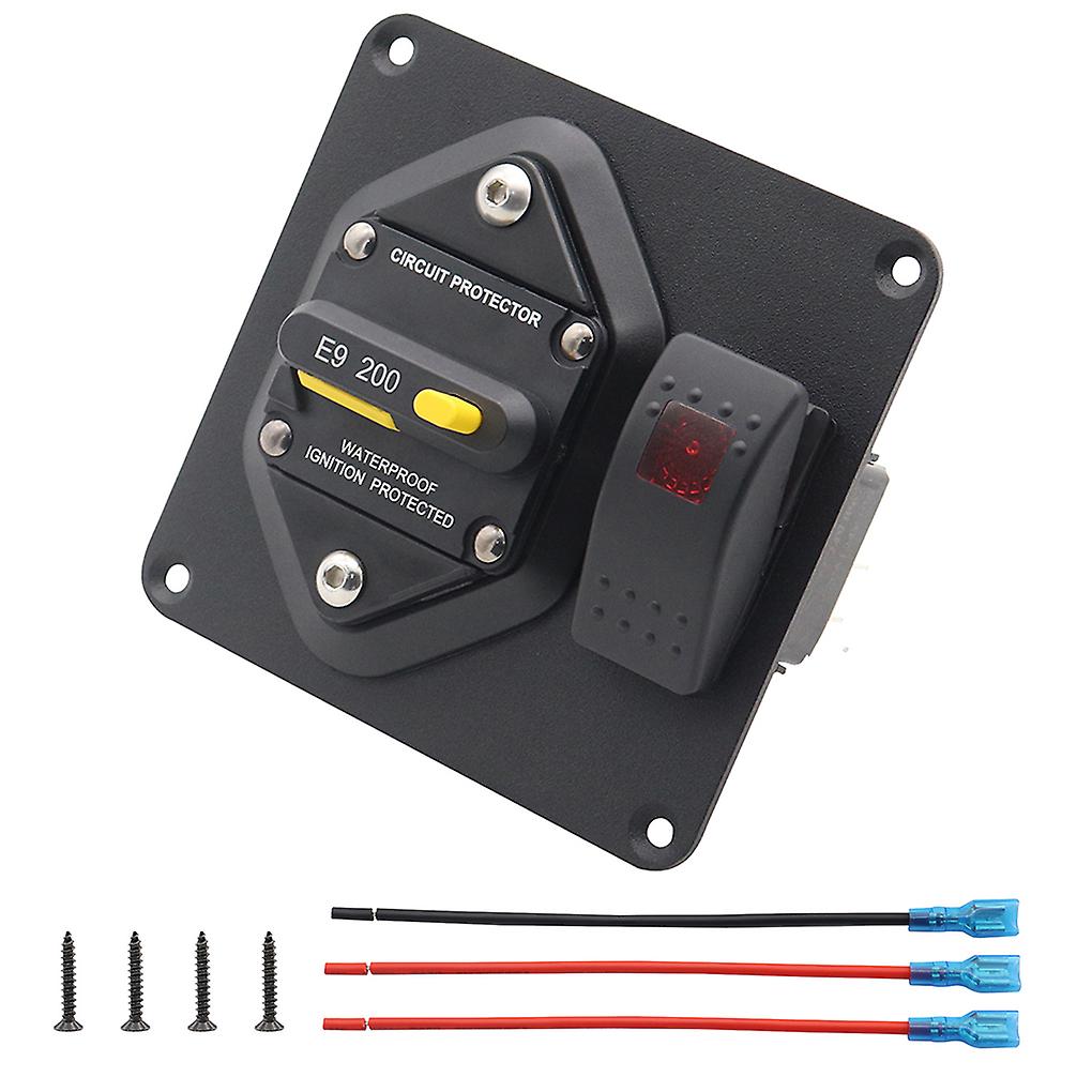 Circuit Breaker With Boat Rocker Switch ON-OFF Panel Switch Switch Circuit Breaker With Boat Rocker