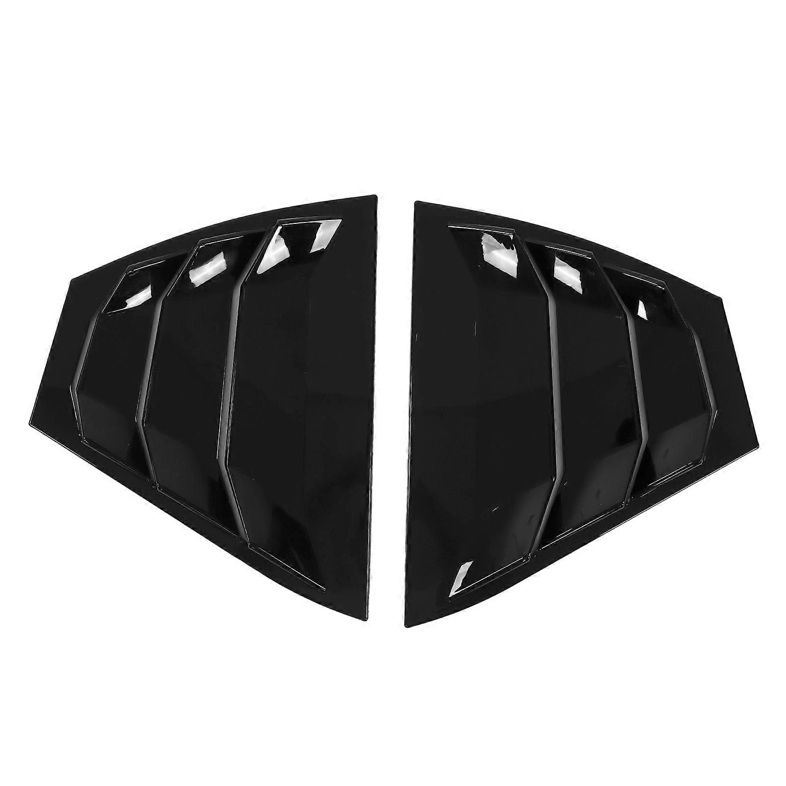 2pcs Rear Side Window Louver Air Vent Scoop Shades Cover Replacement for Nissan Sentra 2020‑2021