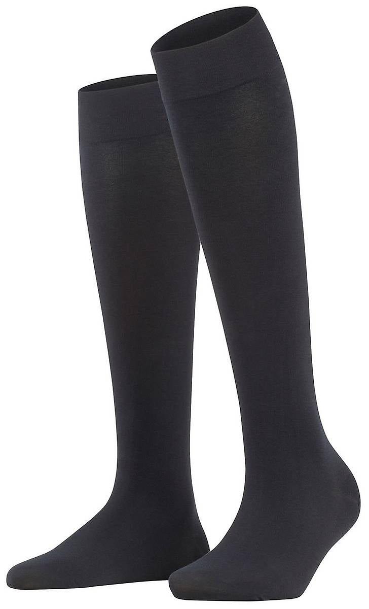 Falke Fine Softness 50 Denier Knee High Socks - Black