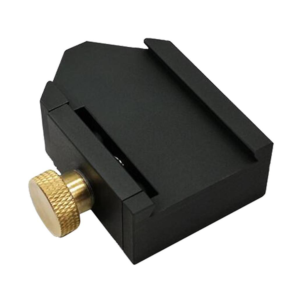 Steel Ruler Positioning Block Woodworking Marking Positioner