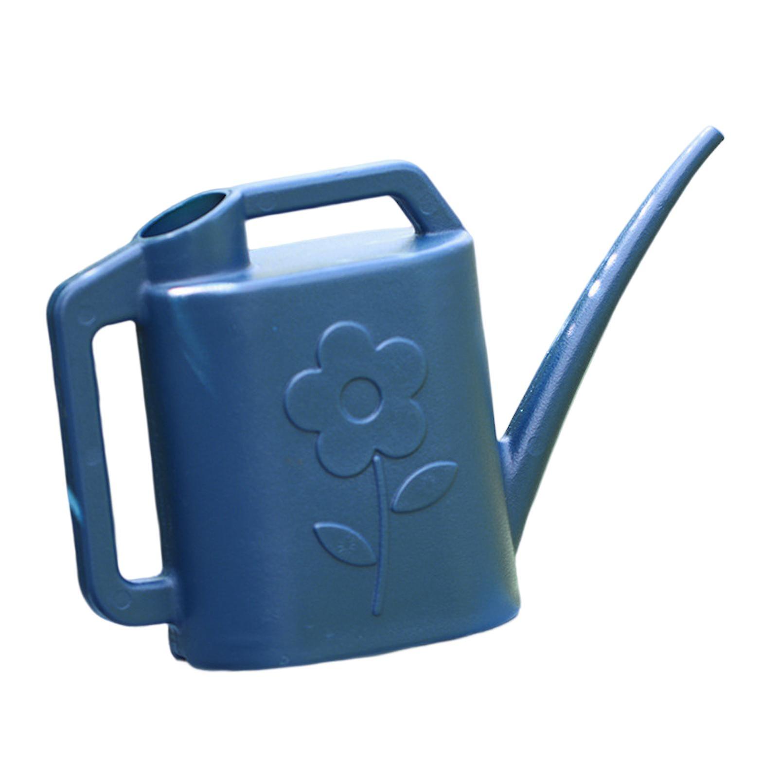 Vattenkanna 4L med handtag Lång pip Vattenkruka för utomhusväxt blomma Ljusgrön