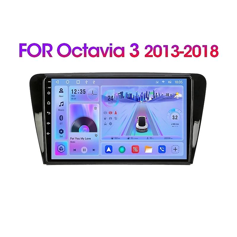 Android 12 For SKODA Octavia 3 A7 2013-2018 Car Radio Multimedia Video Player Navigation GPS Carplay
