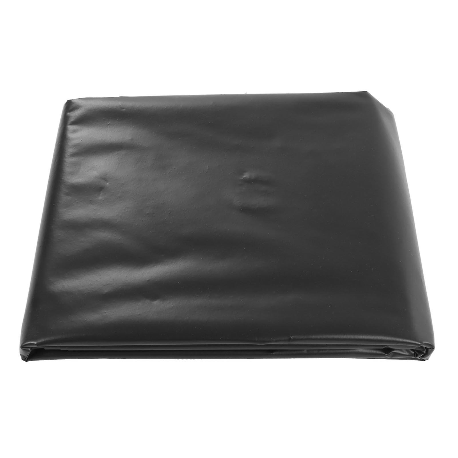 Durable black polyethylene pond liner for waterfalls, fish ponds, garden fountains