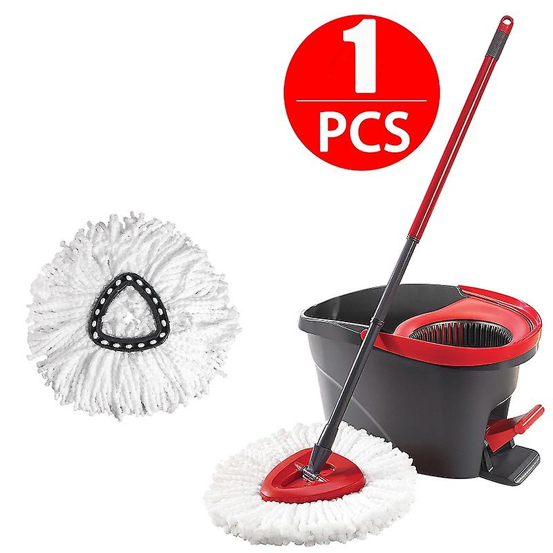 Triangular Disc Rotating Mop Head Microfiber Replacement Super Absorbent