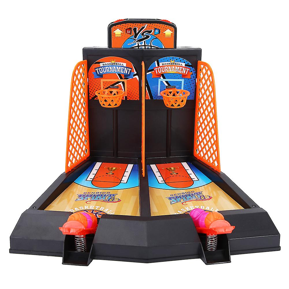 Parent-child interactive table game, desktop basketball game, toy set for adults and children