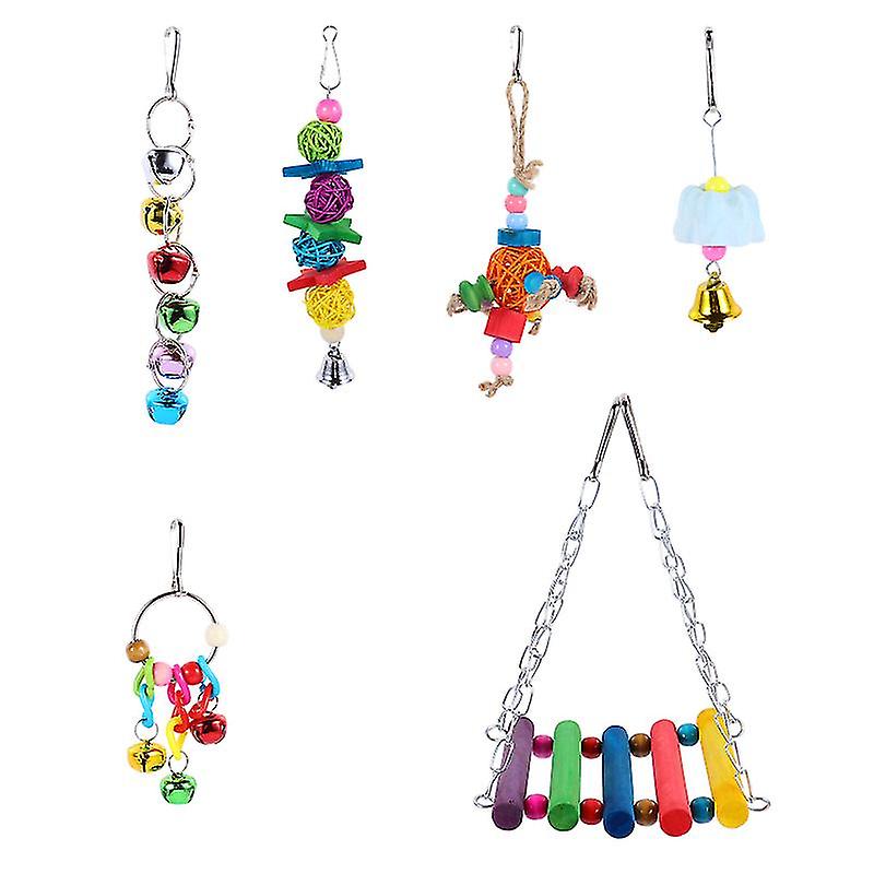 6pcs Parrot Toy