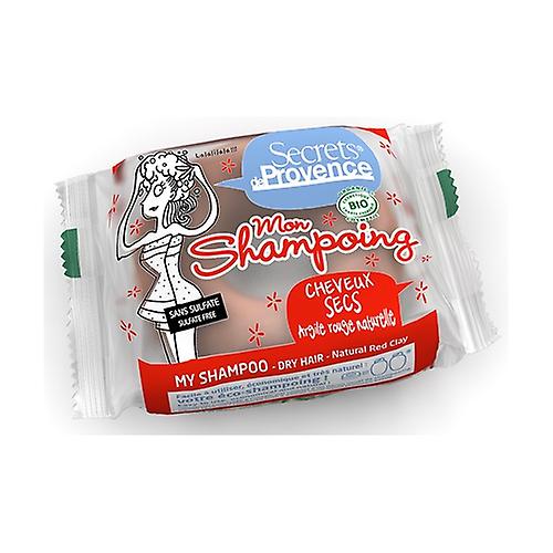Solid Shampoo for Dry Hair with Red Clay 85 g