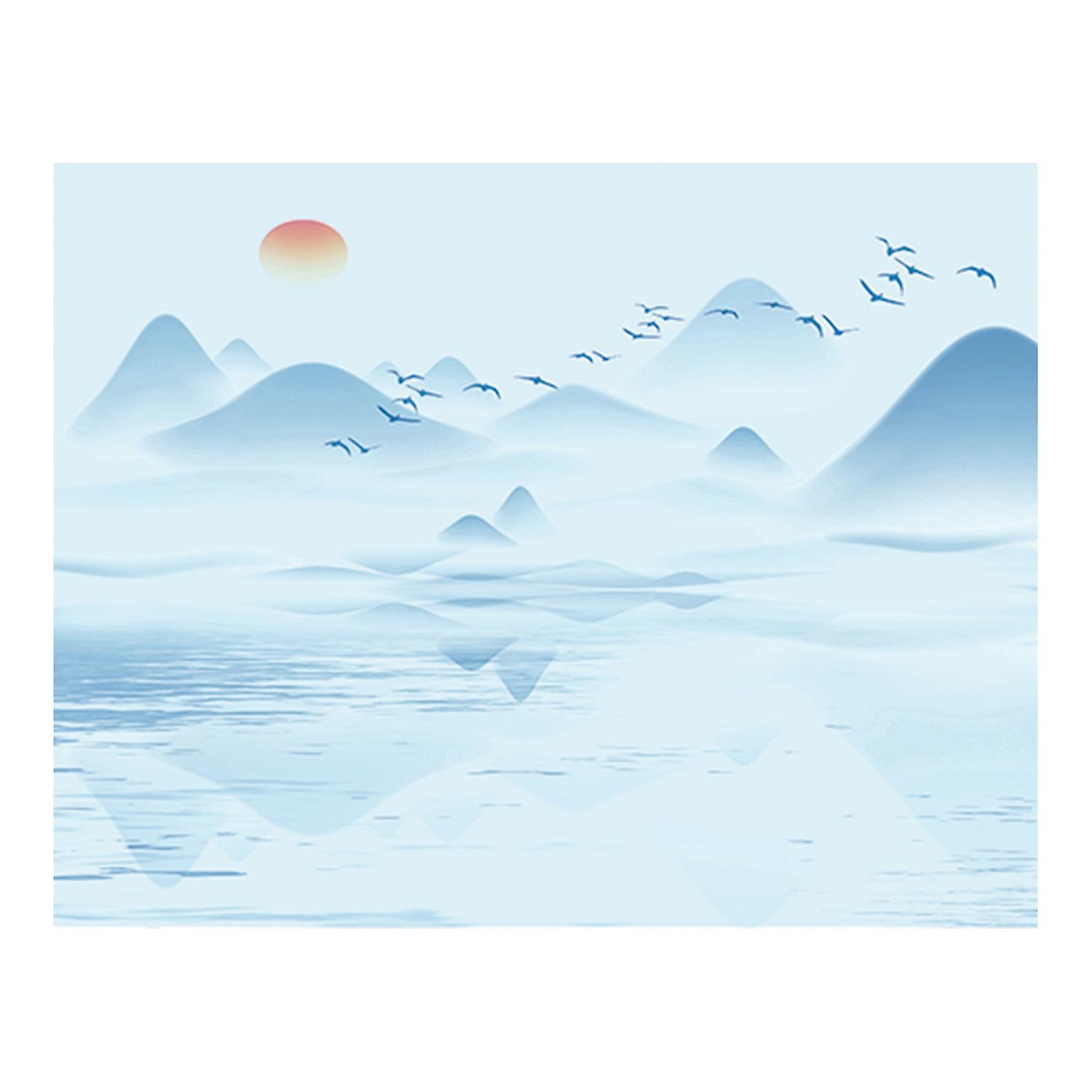 Waterproof Placemat Anti-slip Linen Chinese Style Dining Pad for Home